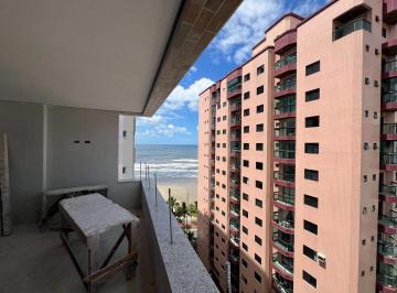 Apartamento · 85m² · 2 Quartos · 2 Vagas · Apartamento VISTA MAR com 2 suítes à venda, 84 m² por R$ 810.000 - Caiçara - Praia Grande/SP