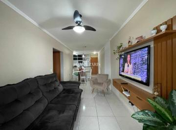 Apartamento · 74m² · 2 Quartos · 1 Vaga · Apartamento com 2 dormitórios à venda, 74 m² por R$ 580.000,00 - Vila Guilhermina - Praia Grande/SP