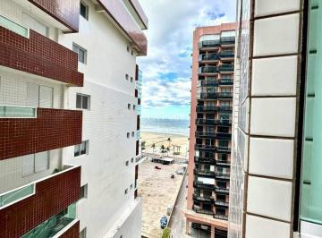 Apartamento · 88m² · 2 Quartos · 1 Vaga · Apartamento VISTA MAR com 2 suítes à venda, 88 m² por R$ 599.000 - Vila Guilhermina - Praia Grande/S