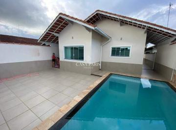 Casa · 124m² · 3 Quartos · 2 Vagas · Casa à venda, 123 m² por R$ 950.000,00 - Jardim Imperador - Praia Grande/SP
