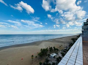 Apartamento · 150m² · 4 Quartos · 2 Vagas · Cobertura Frente com Vista Mar, 4 Quartos (2 Suítes) e 2 Vagas — Praia Grande (Aviação)
