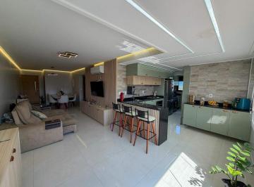 Apartamento · 87m² · 2 Quartos · 1 Vaga · Apartamento com 2 suítes à venda, 87 m² por R$ 810.000 - Canto do Forte - Praia Grande/SP