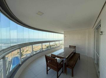 Apartamento · 213m² · 4 Quartos · 3 Vagas · Apartamento FRENTE MAR com 4 dormitórios à venda, 213 m² por R$ 3.200.000 - Canto do Forte - Praia G