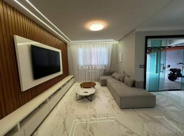 Casa · 222m² · 5 Quartos · 4 Vagas · Sobrado 5 suítes à venda em Praia Grande (Balneário Flórida) — 222,24 m², piscina e 4 vagas