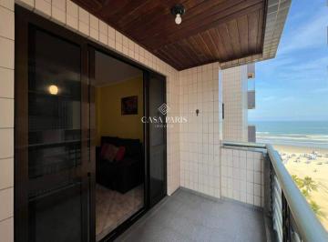 Apartamento · 80m² · 2 Quartos · 1 Vaga · Apartamento mobiliado com vista para o mar à venda na Guilhermina, Praia Grande
