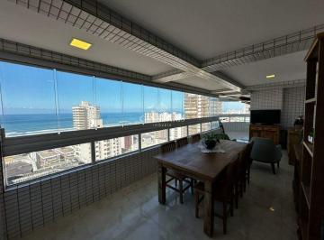 Apartamento · 150m² · 3 Quartos · 2 Vagas · Apartamento 3 suítes à venda (Tupi) | Vista Mar | Varanda Gourmet | 2 vagas
