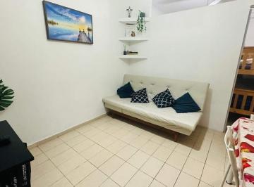 Apartamento · 28m² · 1 Quarto · 1 Vaga · Kitnet mobiliada 1 dorm. com 1 vaga no Boqueirão – Praia Grande/SP (financia)