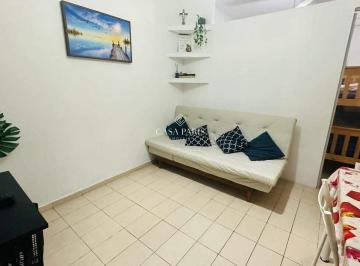 Apartamento · 28m² · 1 Quarto · 1 Vaga · Kitnet mobiliada 1 dorm. com 1 vaga no Boqueirão – Praia Grande/SP (financia)