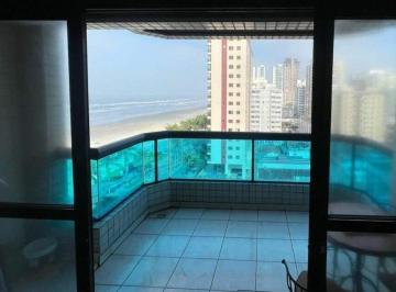 Apartamento · 118m² · 3 Quartos · 1 Vaga · Apartamento VISTA MAR com 3 dormitórios à venda, 118 m² por R$ 650.000 - Caiçara - Praia Grande/SP