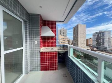 Apartamento · 47m² · 1 Quarto · 1 Vaga · Apartamento com 1 suíte à venda, 47 m² por R$ 417.750 - Vila Guilhermina - Praia Grande/SP