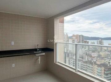 Apartamento · 77m² · 2 Quartos · 2 Vagas · Apartamento 2 quartos (1 suíte) na Guilhermina, Praia Grande | 77,22 m², varanda gourmet e 2 vagas