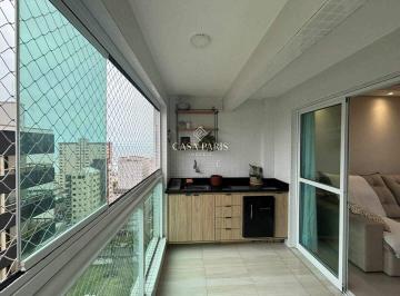 Apartamento · 88m² · 2 Quartos · 2 Vagas · Apartamento VISTA MAR com 2 dormitórios à venda, 87 m² por R$ 850.000 - Caiçara - Praia Grande/SP