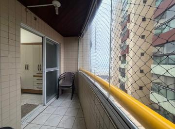 Apartamento · 34m² · 1 Quarto · 1 Vaga · Kitnet Mobiliada com Vista do Mar na Aviação – Praia Grande/SP (1 vaga, 34 m²)