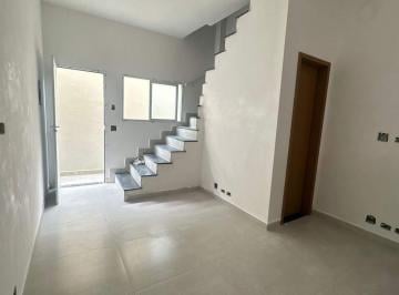 Casa · 52m² · 2 Quartos · 1 Vaga · Sobrado de condomínio com 2 dormitórios à venda, 52 m² por R$ 380.000 - Aviação - Praia Grande/SP