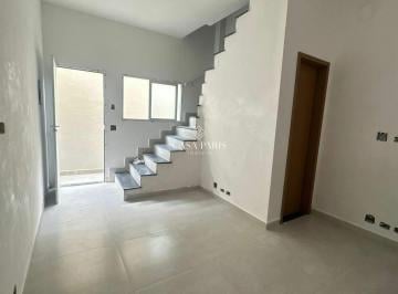Casa · 52m² · 2 Quartos · 1 Vaga · Sobrado 2 dormitórios no Bairro Aviação (Praia Grande/SP) | 1 vaga | Aceita financiamento