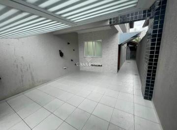 Casa · 80m² · 2 Quartos · 2 Vagas · Sobrado 2 dormitórios (2 suítes) com 2 salas, quintal e 2 vagas – Aviação, Praia Grande (aceita fina