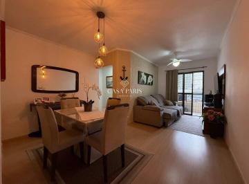 Apartamento · 76m² · 2 Quartos · 1 Vaga · Apartamento à venda na Guilhermina, Praia Grande, com suíte e varanda