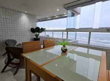 Apartamento · 87m² · 2 Quartos · 2 Vagas · Apartamento VISTA MAR com 2 dormitórios à venda, 87 m² por R$ 980.000 - Maracanã - Praia Grande/SP