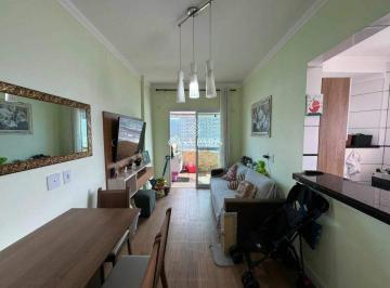 Apartamento · 53m² · 1 Quarto · 1 Vaga · Apartamento à venda na Praia Grande (Caiçara) com Varanda Gourmet, 1 dorm e 1 vaga