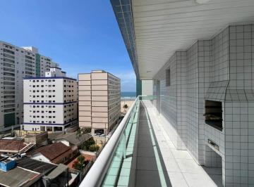 Apartamento · 90m² · 2 Quartos · 1 Vaga · Apartamento VISTA MAR com 2 dormitórios à venda, 90 m² por R$ 550.000 - Vila Guilhermina - Praia Gra