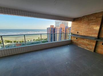 Apartamento · 126m² · 3 Quartos · 2 Vagas · Apartamento VISTA MAR com 3 dormitórios à venda, 126 m² por R$ 1.310.000 - Aviação - Praia Grande/SP