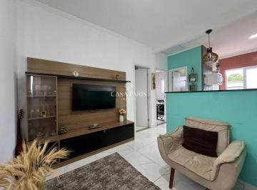 Casa · 49m² · 2 Quartos · 1 Vaga · Casa de condomínio sobreposta à venda, 48 m² por R$ 380.000 - Maracanã - Praia Grande/SP