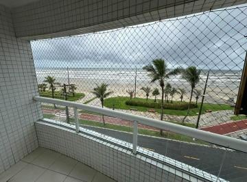 Apartamento · 78m² · 2 Quartos · 1 Vaga · Apartamento VISTA MAR com 2 dormitórios à venda, 78 m² por R$ 600.000 - Caiçara - Praia Grande/SP