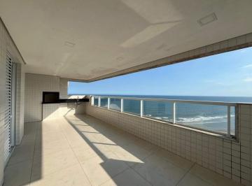 Apartamento · 120m² · 3 Quartos · 2 Vagas · Apartamento 3 Dorms (1 Suíte) com Varanda Gourmet e Vista Mar – Caiçara, Praia Grande