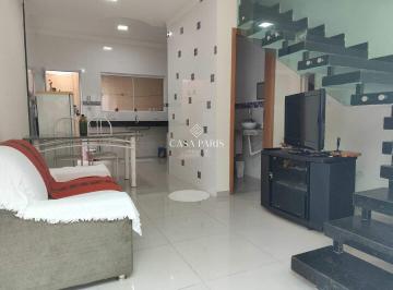 Casa · 52m² · 2 Quartos · 1 Vaga · Casa de condomínio com 2 dormitórios à venda, 52 m² por R$ 300.000 - Maracanã - Praia Grande/SP