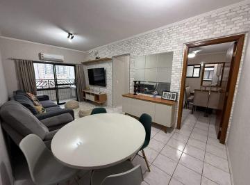 Apartamento · 96m² · 2 Quartos · 1 Vaga · Apartamento MOBILIADO com 2 dormitórios à venda, 96 m² por R$ 450.000 - Vila Guilhermina - Praia Gra