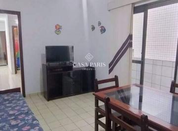 Apartamento · 63m² · 1 Quarto · 1 Vaga · Apartamento 1 quarto no Bairro Aviação (Praia Grande/SP) – 1 vaga, varanda e segurança