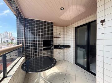 Apartamento · 63m² · 2 Quartos · 1 Vaga · Apartamento à venda, 63 m² por R$ 446.000,00 - Vila Guilhermina - Praia Grande/SP