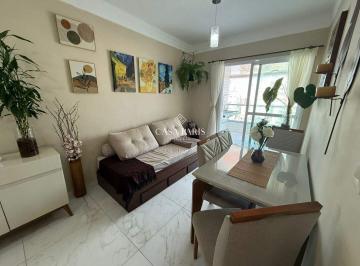 Apartamento · 60m² · 1 Quarto · 1 Vaga · Apartamento à venda, 60 m² por R$ 400.000,00 - Caiçara - Praia Grande/SP