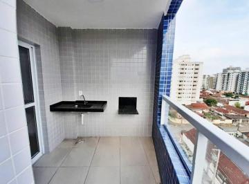 Apartamento · 60m² · 2 Quartos · 1 Vaga · Apartamento à venda, 60 m² por R$ 420.000,00 - Vila Guilhermina - Praia Grande/SP