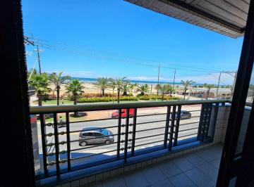 Apartamento · 112m² · 3 Quartos · 2 Vagas · Apartamento FRENTE MAR com 3 dormitórios à venda, 112 m² por R$ 1.007.000 - Vila Guilhermina - Praia