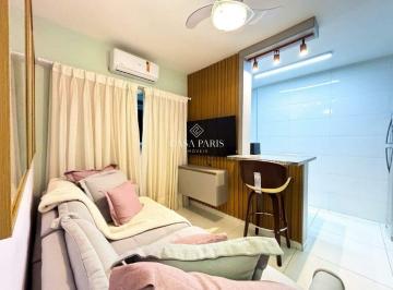 Apartamento · 42m² · 1 Quarto · 1 Vaga · Apartamento MOBILIADO com 1 dormitório à venda, 42 m² por R$ 375.000 - Canto do Forte - Praia Grande