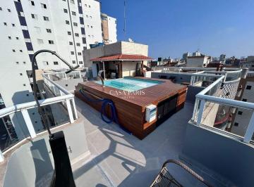 Apartamento · 250m² · 3 Quartos · 2 Vagas · Cobertura à venda no Tupi, Praia Grande, com 3 quartos e piscina