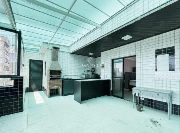 Apartamento · 158m² · 4 Quartos · 2 Vagas · Cobertura à venda, 158 m² por R$ 1.100.000,00 - Canto do Forte - Praia Grande/SP