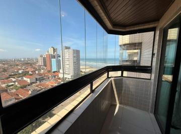 Apartamento · 62m² · 1 Quarto · 1 Vaga · Apartamento VISTA MAR com 1 dormitório à venda, 62 m² por R$ 330.000 - Maracanã - Praia Grande/SP
