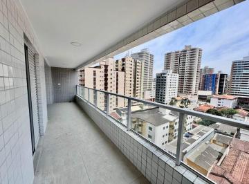 Apartamento · 124m² · 3 Quartos · 2 Vagas · Apartamento com 3 suítes à venda, 124 m² por R$ 1.020.000 - Aviação - Praia Grande/SP