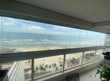Apartamento · 158m² · 4 Quartos · 3 Vagas · Apartamento VISTA MAR com 4 dormitórios à venda, 158 m² por R$ 1.450.000 - Aviação - Praia Grande/SP