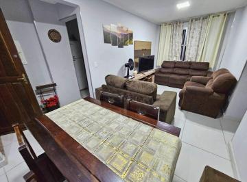 Apartamento · 67m² · 2 Quartos · 1 Vaga · Apartamento 2 dormitórios mobiliado na Praia Grande (Aviação) — 1 vaga, lazer e 67m²