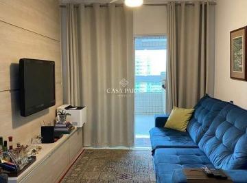 Apartamento · 144m² · 3 Quartos · 2 Vagas · Apartamento à venda no Bairro Aviação, Praia Grande (3 suítes) com varanda gourmet e 2 vagas