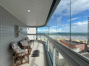 Apartamento · 176m² · 3 Quartos · 2 Vagas · Apartamento VISTA MAR com 3 suítes à venda, 176 m² por R$ 1.500.000 - Vila Assunção - Praia Grande/S