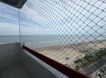 Apartamento · 62m² · 2 Quartos · 1 Vaga · Apartamento VISTA MAR com 2 dormitórios à venda, 62 m² por R$ 370.000 - Real - Praia Grande/SP