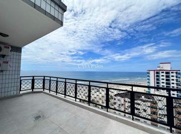 Apartamento · 133m² · 2 Quartos · 1 Vaga · Cobertura à venda na Praia Grande (Ocian) | 2 dorms (1 suíte) com vista mar e varanda gourmet