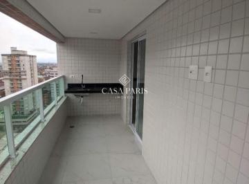 Apartamento · 84m² · 2 Quartos · 2 Vagas · Apartamento à venda no Caiçara (Praia Grande) | 2 suítes, 2 salas e varanda gourmet