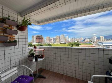 Apartamento · 79m² · 2 Quartos · 1 Vaga · Apartamento com 2 suítes à venda, 79 m² por R$ 440.000 - Vila Guilhermina - Praia Grande/SP