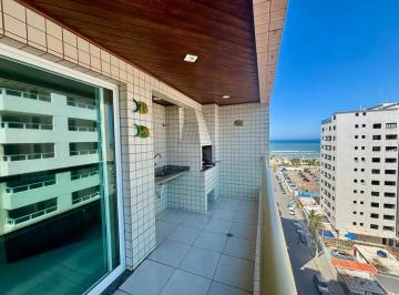Apartamento · 103m² · 2 Quartos · 2 Vagas · Apartamento VISTA MAR com 2 dormitórios à venda, 103 m² por R$ 650.000 - Tupi - Praia Grande/SP