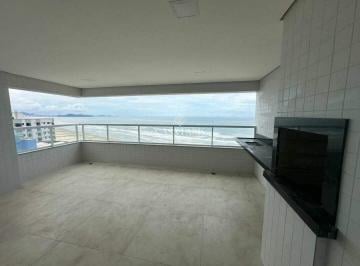 Apartamento · 130m² · 3 Quartos · 3 Vagas · Apartamento FRENTE MAR com 3 suítes à venda, 129 m² por R$ 1.690.000 - Maracanã - Praia Grande/SP
